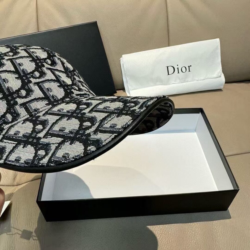 Dior Oblique Monogram Mesh Baseball Cap - Picture 3 of 7
